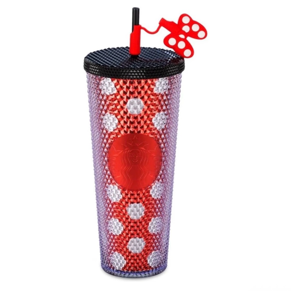 Starbucks Disney Parks Starbucks Minnie Mouse Textured Tumbler 24OZ